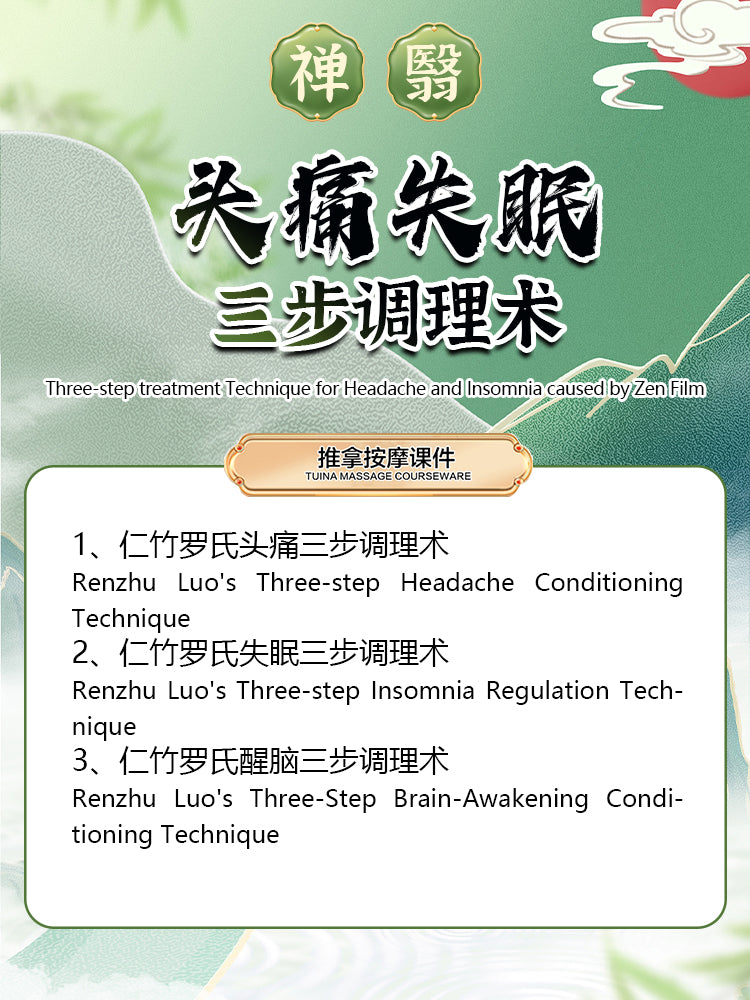 Renzhu Luo's Three-Step Headache Treatment